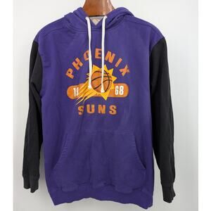 Phoenix Suns Hoodie Fanatics Men’s 2XLT Purple Black NBA Sweatshirt Color Block